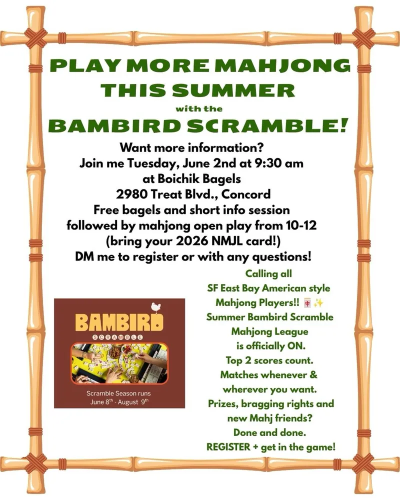 Curious about the  mahjong league