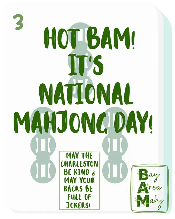 Happy National Mahjong Day
