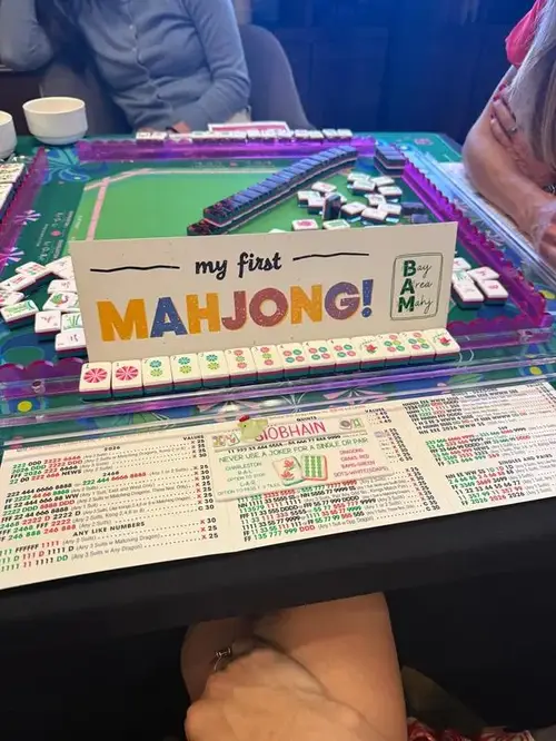 My First Mahjong table setup